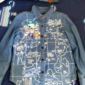 Desigual button down shirt